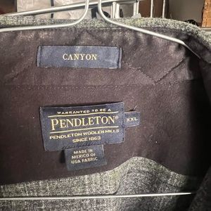 Pendleton wool shirt